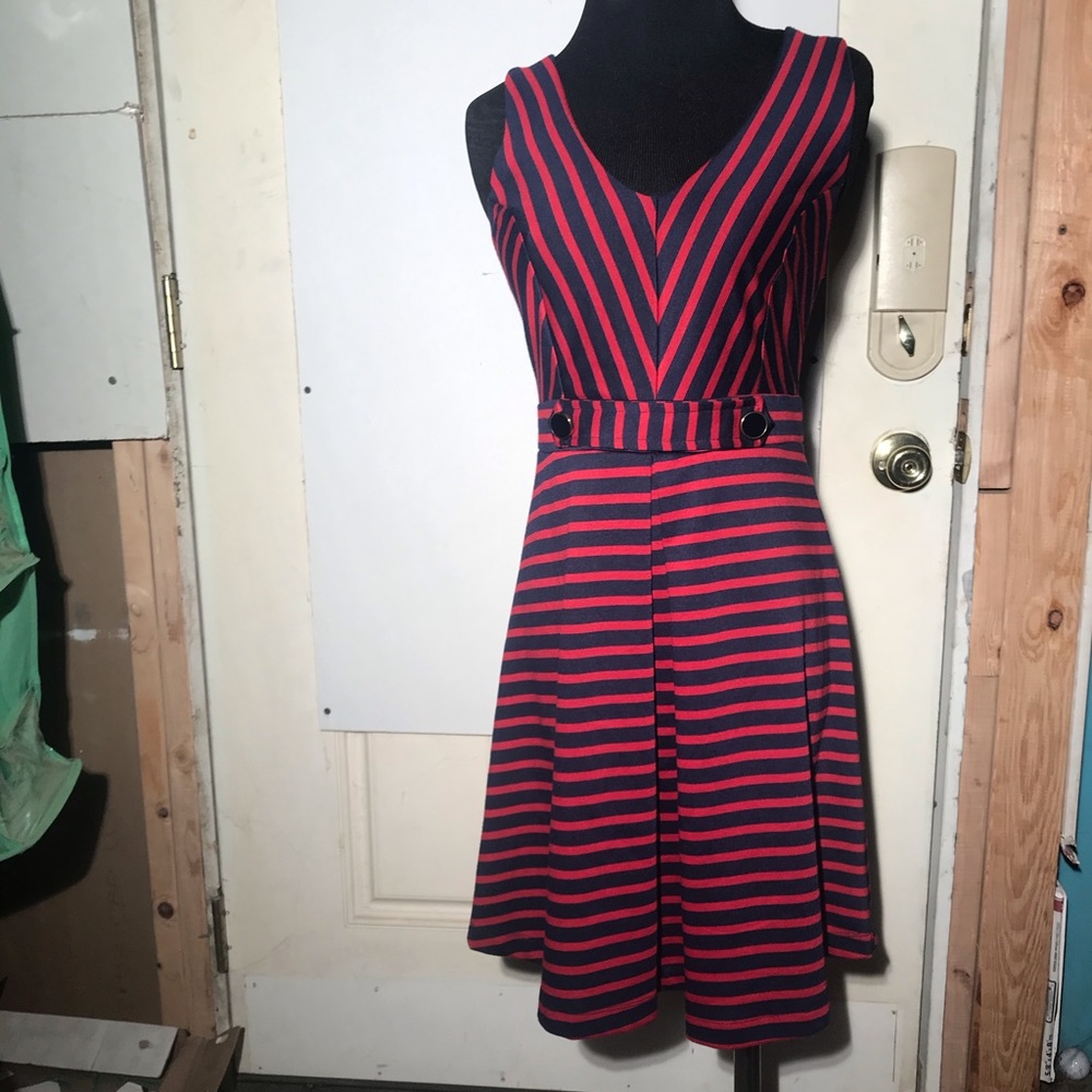 ⛵️Sailor Inspired Striped Dress! ⚓️